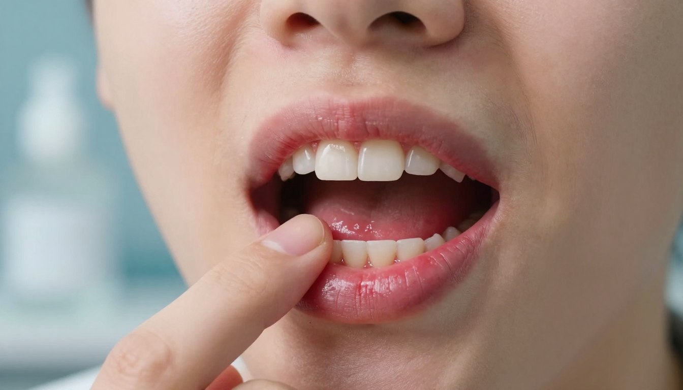 Ból dziąsła przy dotyku