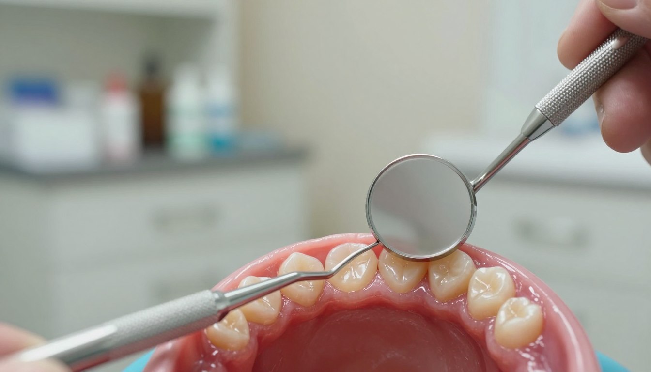 Dziąsło odchodzi od zęba