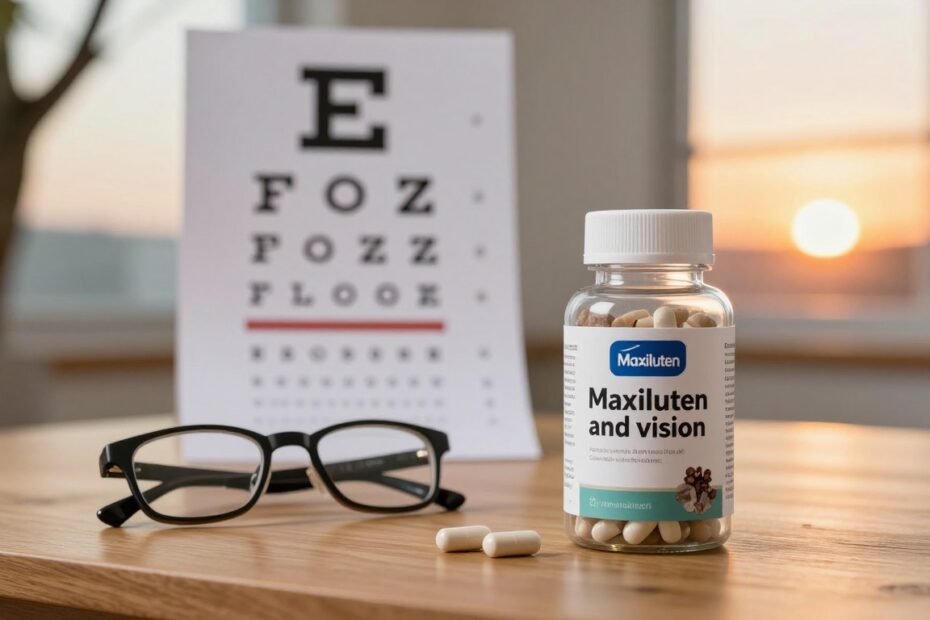 Maxiluten czy poprawia wzrok