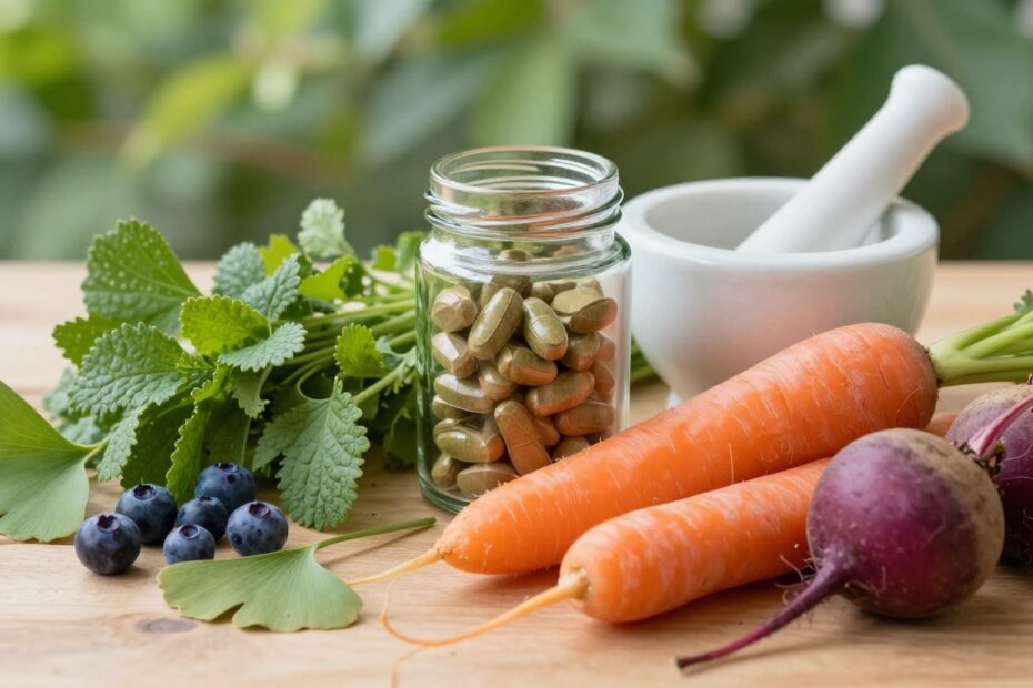 Naturalne preparaty na poprawę wzroku