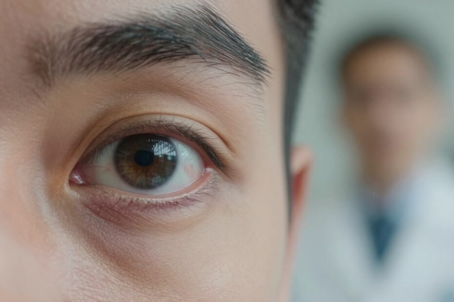 Pogorszenie wzroku w jednym oku