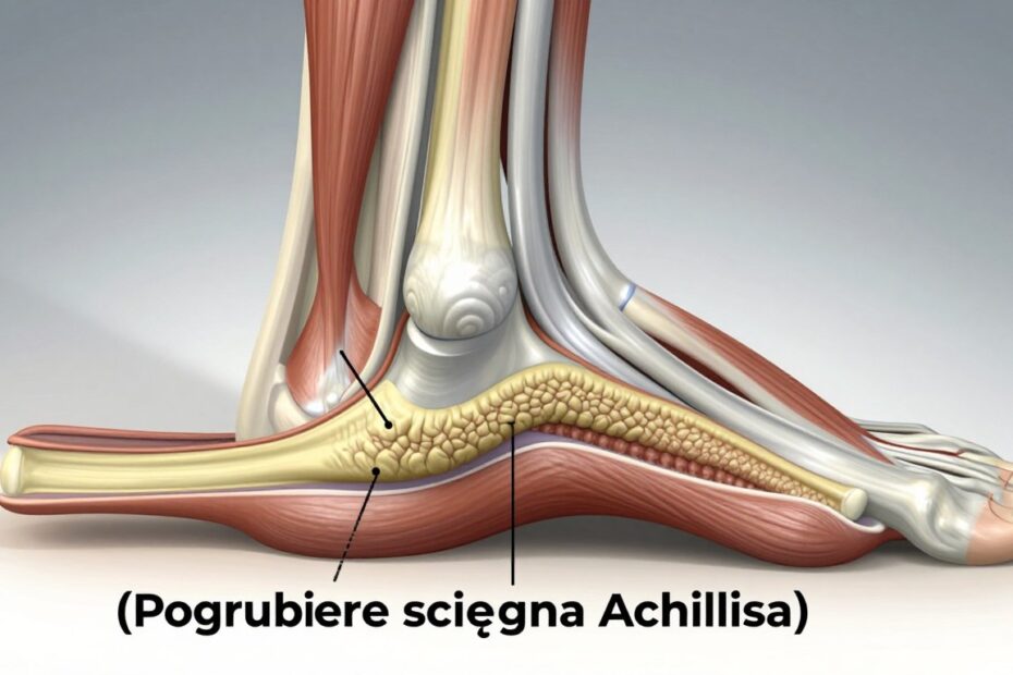 Pogrubienie ścięgna Achillesa