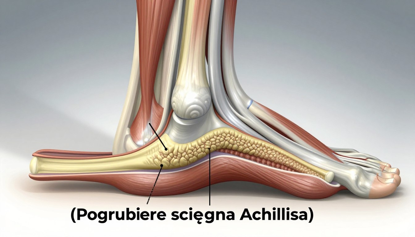 Pogrubienie ścięgna Achillesa