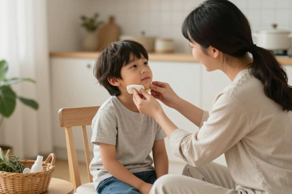 Ropień na dziąśle u dziecka – domowe sposoby