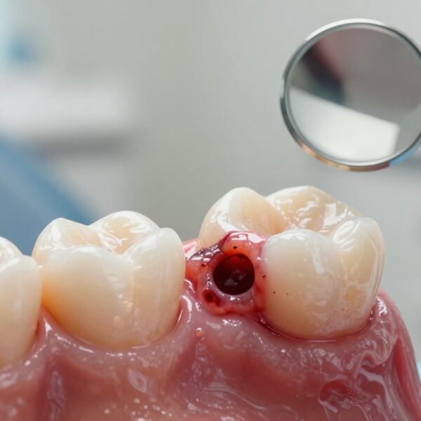 Ropień na dziąśle – domowe sposoby: co może pomóc doraźnie, a czego nie robić