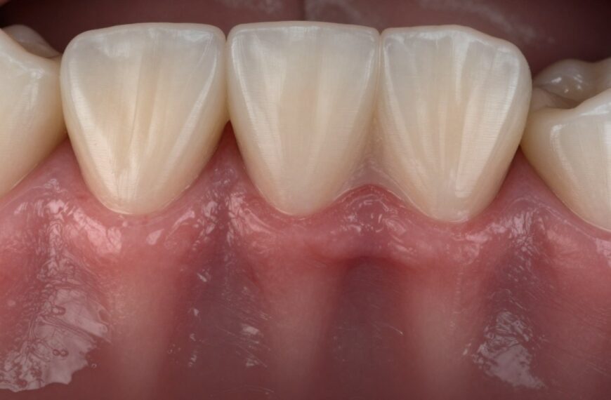 Spuchnięte dziąsło od wewnątrz