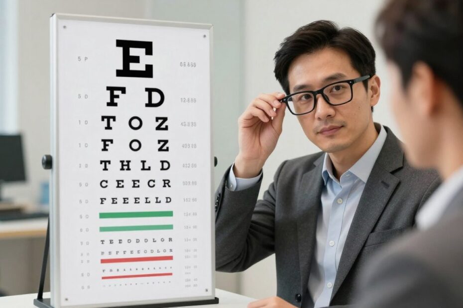 Tabela przeliczeniowa wartości ostrości wzroku