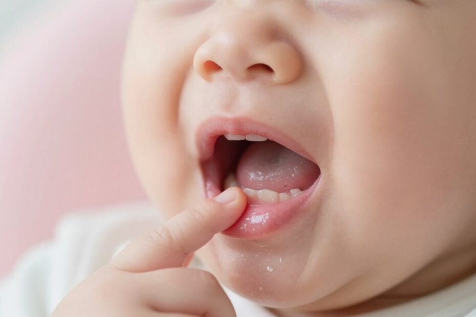 Ząbkowanie – dziąsła