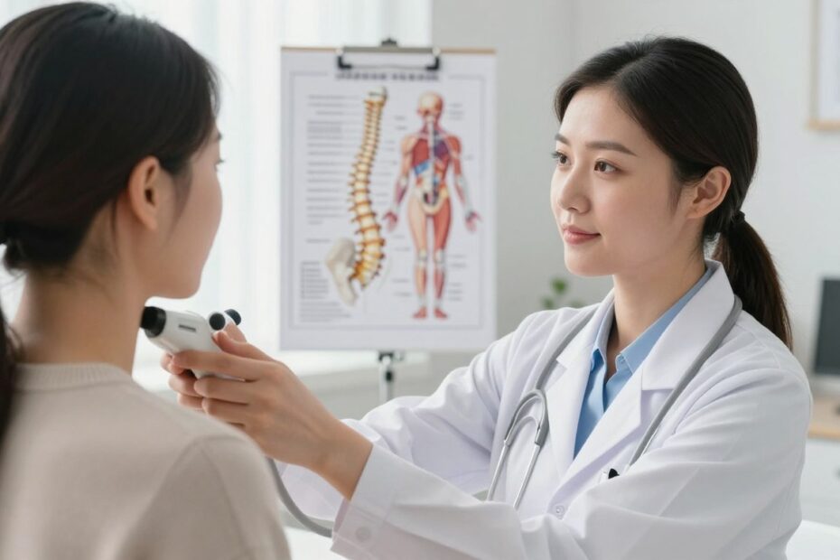 Zniesienie lordozy szyjnej a wzrok