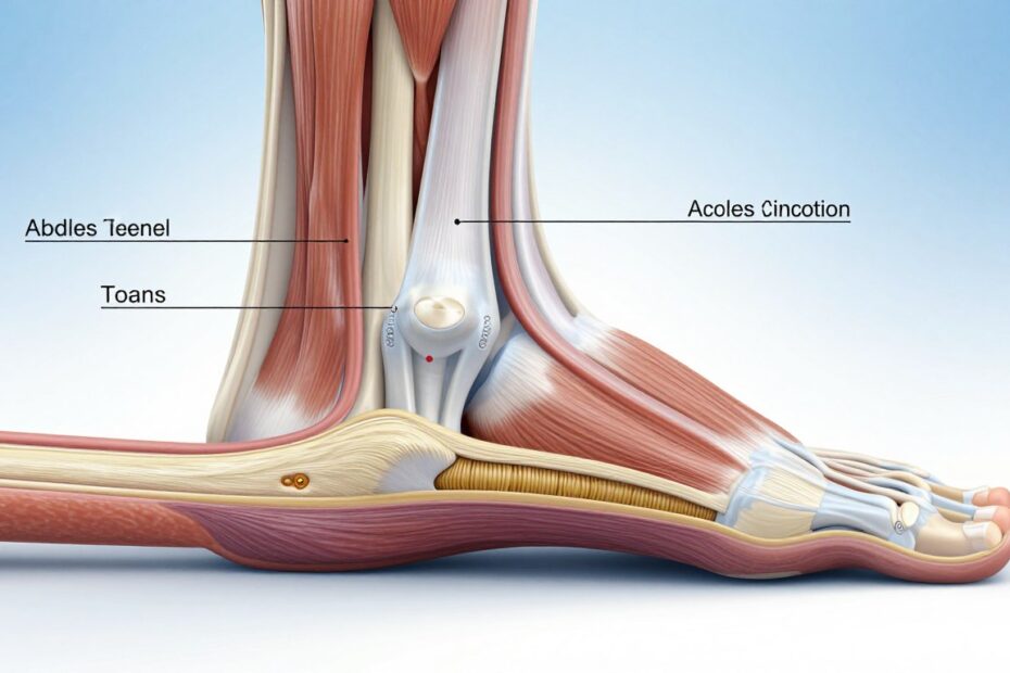 Zwapnienie ścięgna Achillesa