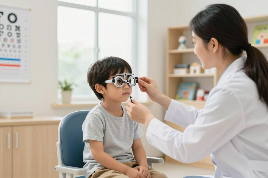 Badanie wzroku u dzieci