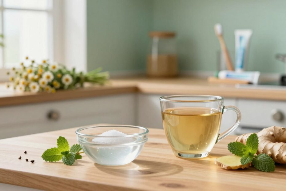 Bolące dziąsła – domowe sposoby