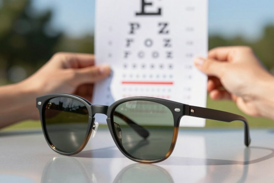 Okulary przeciwsłoneczne z wadą wzroku