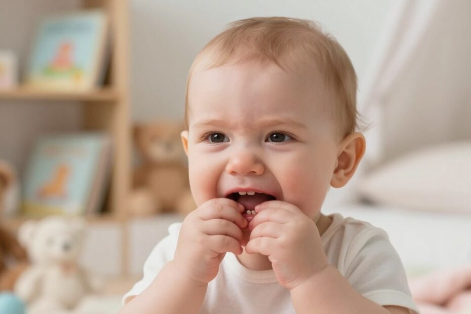 Opuchnięte dziąsła u niemowlaka