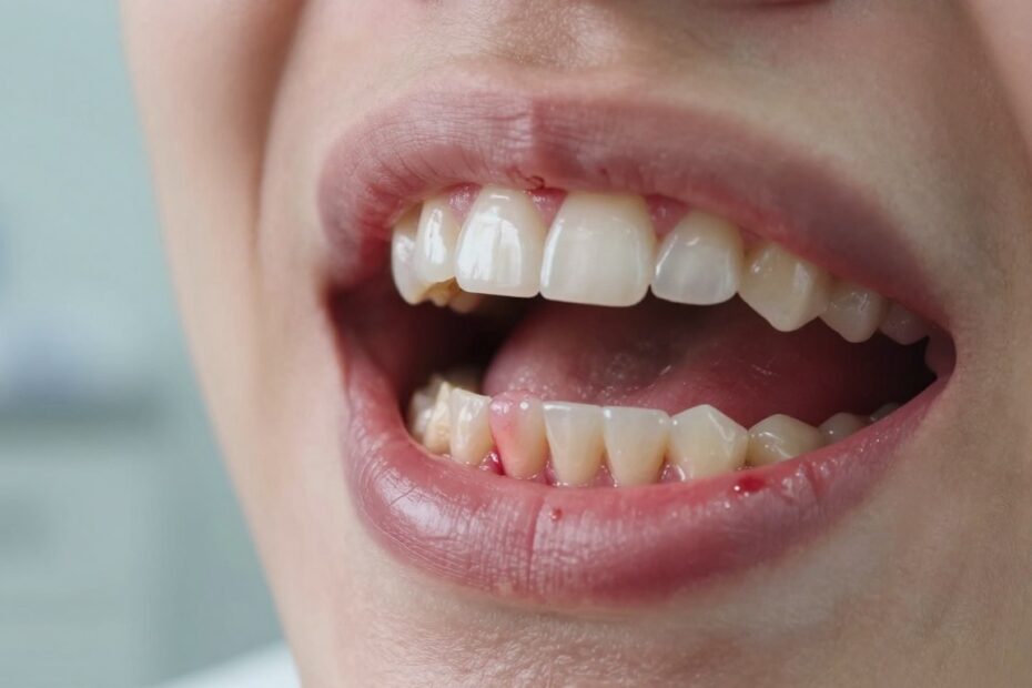 Owrzodzenie dziąseł