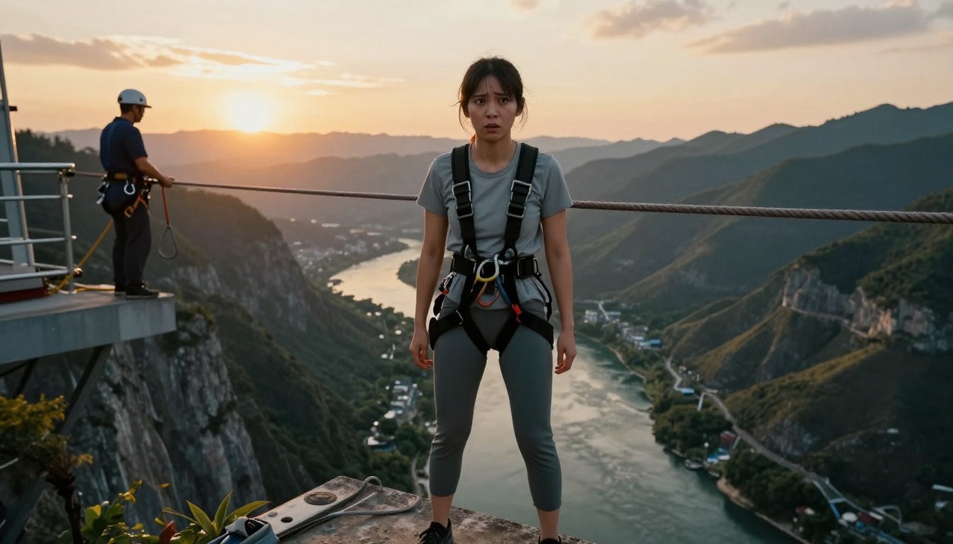 Skok na bungee a wada wzroku