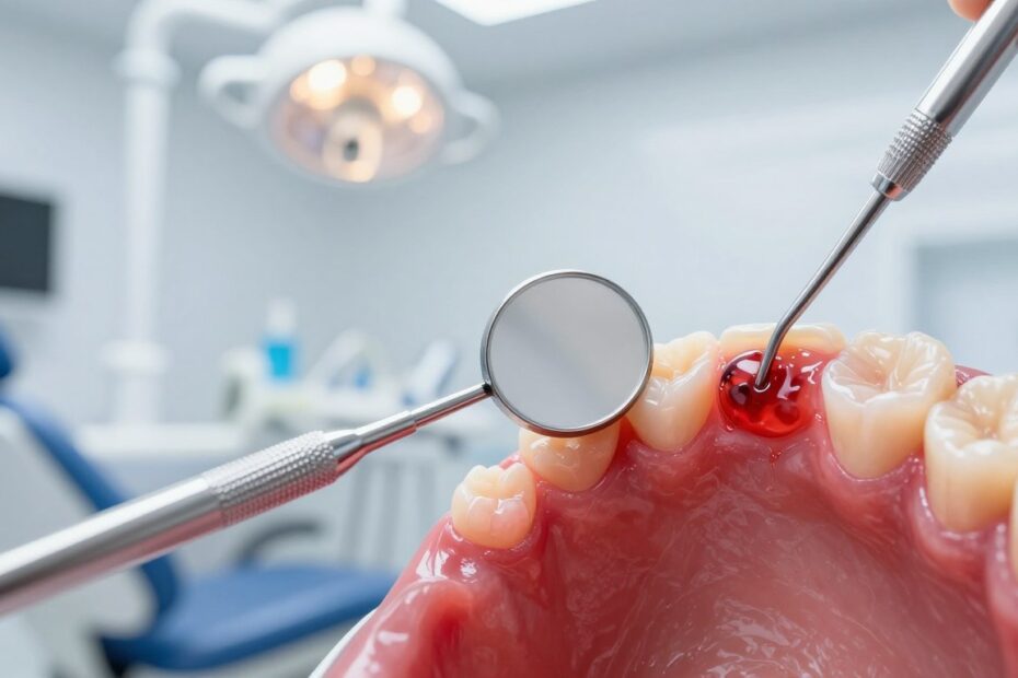 Stan zapalny dziąsła – ropa