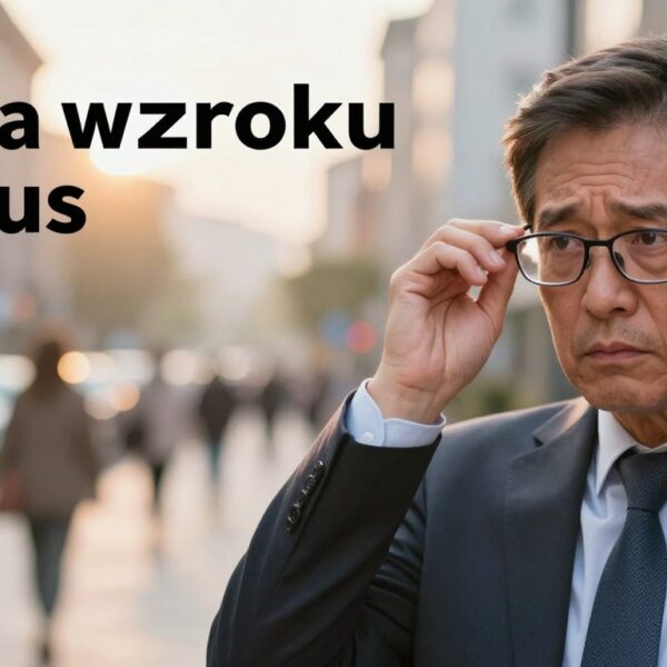 Wada wzroku minus – co oznacza i jak wpływa na codzienne widzenie