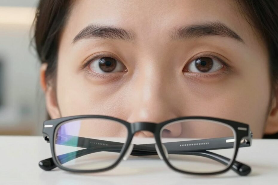 Wada wzroku plus i minus jednocześnie