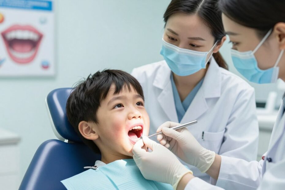 Wirusowe zapalenie dziąseł u dzieci